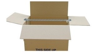 Χαρτοκιβώτια ντουλάπα με κρεμάστρα