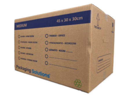 Χαρτοκιβώτια μετακόμισης 45*30*30